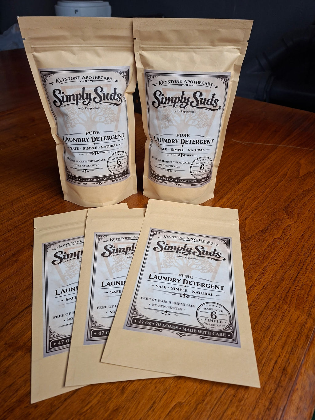 Simply Suds Natural Laundry Detergent Pure Non Toxic Eco Friendly Powder