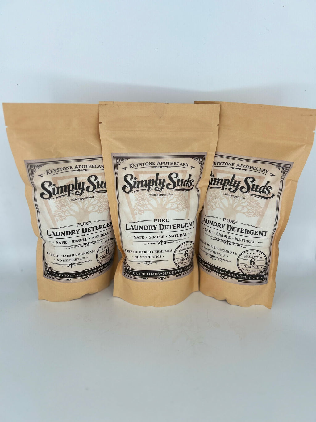 Simply Suds Natural Laundry Detergent Pure Non Toxic Eco Friendly Powder