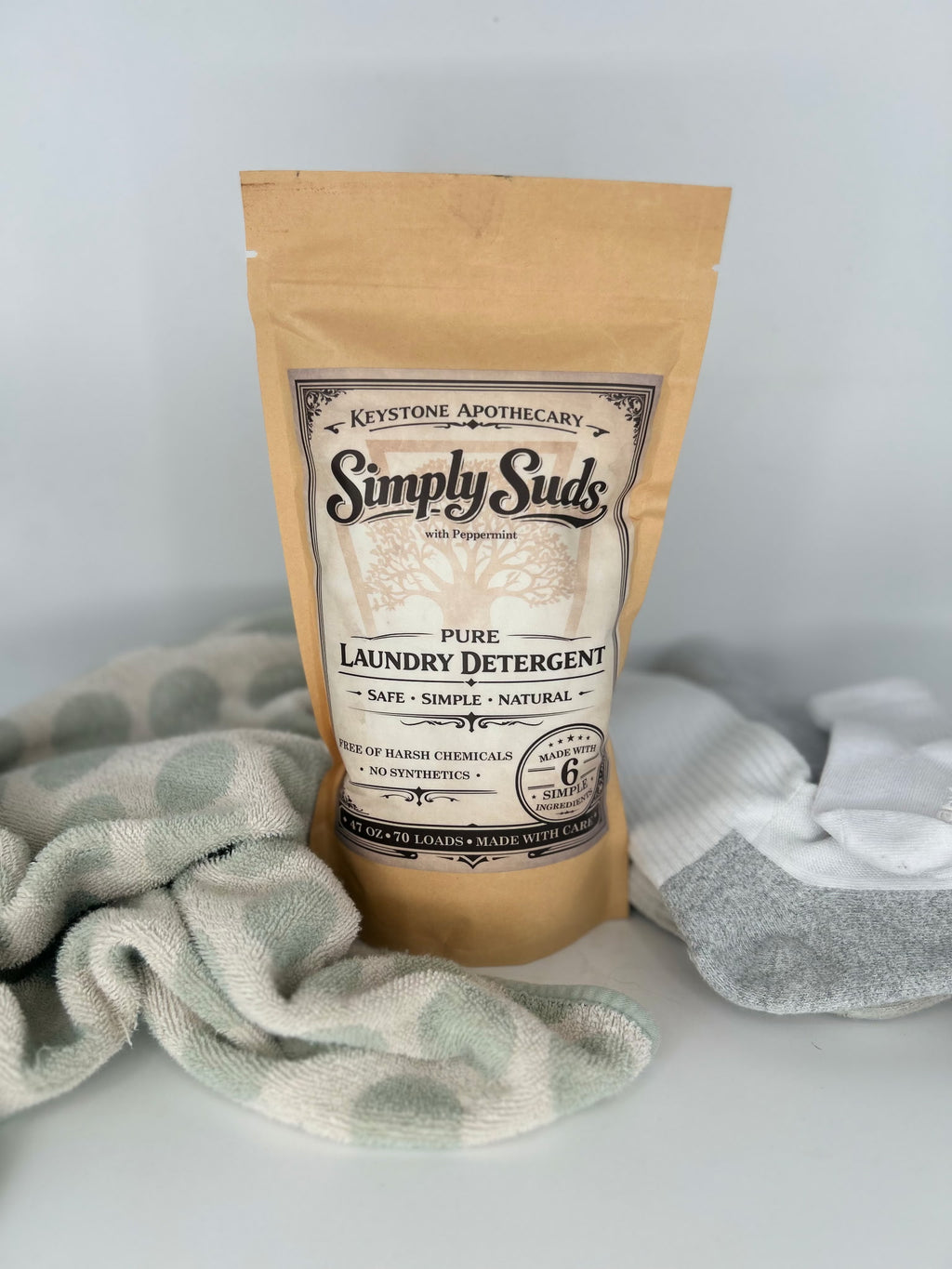 Simply Suds Natural Laundry Detergent Pure Non Toxic Eco Friendly Powder