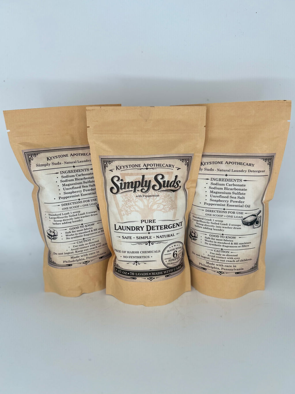 Simply Suds Natural Laundry Detergent Pure Non Toxic Eco Friendly Powder